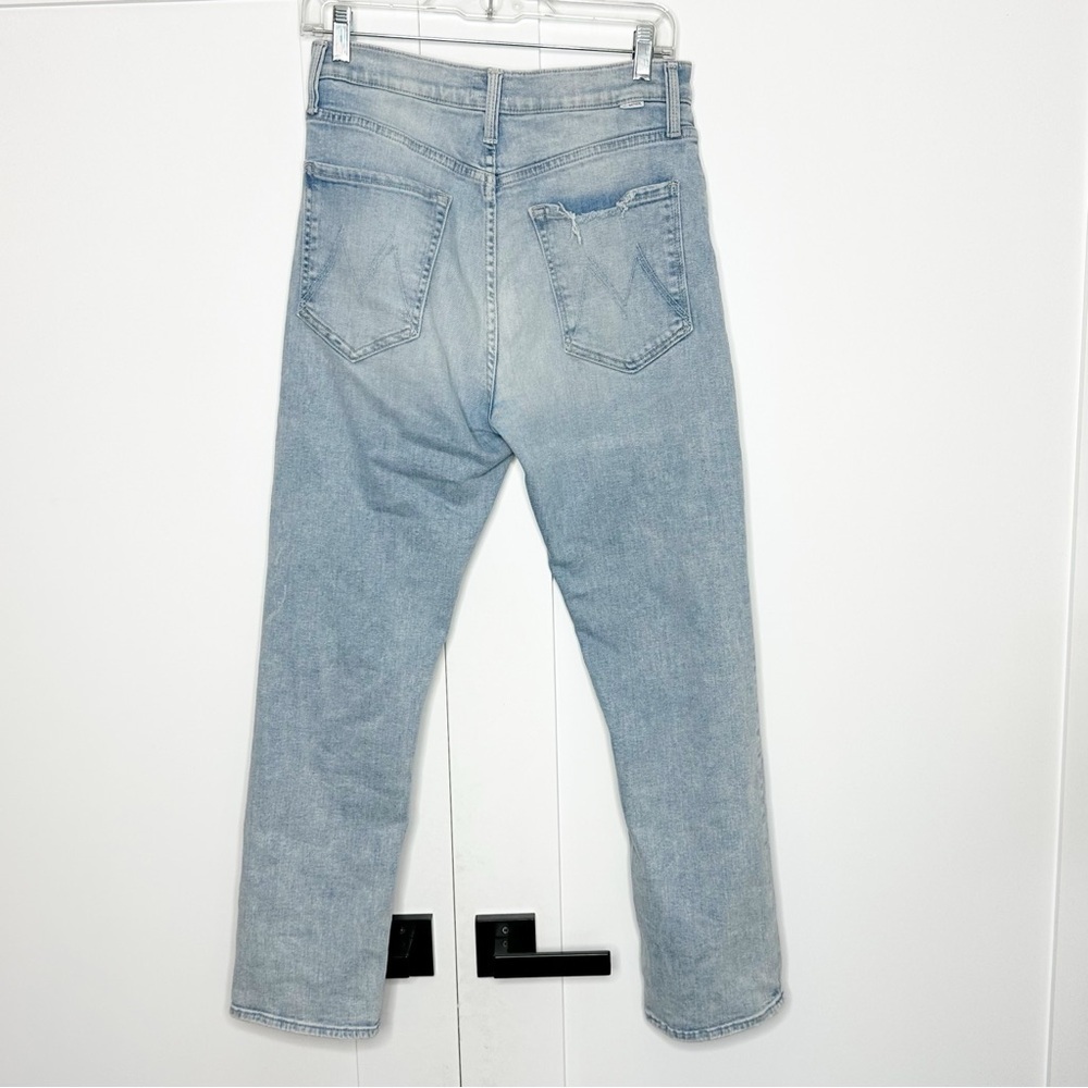MOTHER The Pixie Tomcat Ankle Jeans In Nature Of The Game 30 10 distressed high - Picture 11 of 16